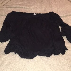 Off the shoulder top